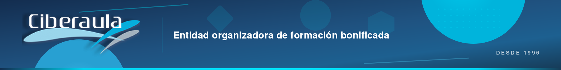 CiberAula · Entidad organizadora de formación bonificada
